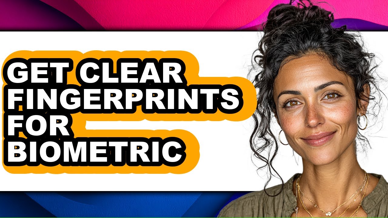 Biometric Step By Step How to Get Clear Fingerprints for Biometric - Step by Step - YouTube