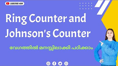 Ring counter | Johnsons counter|Counter|Coa|Digital electronics