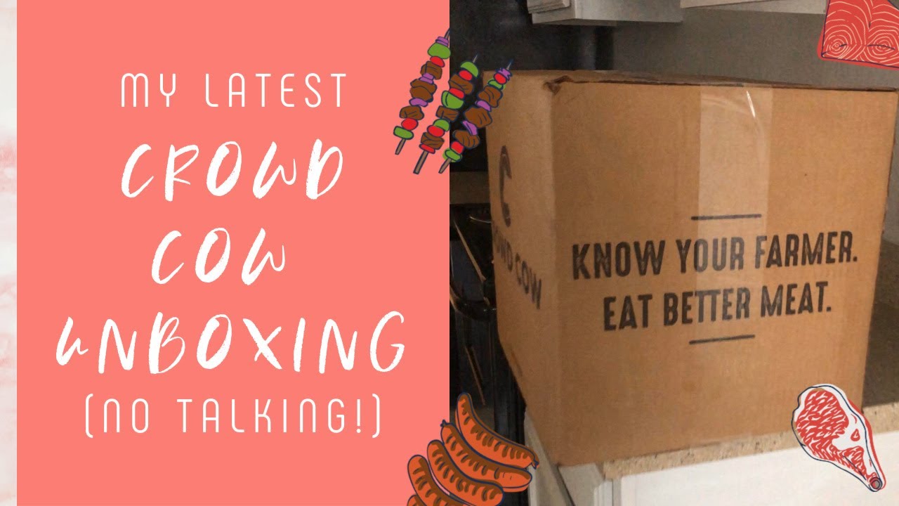 My latest CROWD COW UNBOXING—no talking!