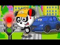Биби и Машинки: Учим Правила Дорожного Движения со Светофором!