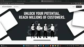 eComAdmin | Ecommerce Admin & Seller Dashboard