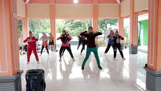 Senam Kreasi | DJ TERPESONA-FULL BASS TERBARU 2021 VANESHA REMIX | Desa Penataan👍💪💃😍🥰😘💋