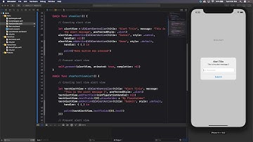 Adding Alerts into your App | Swift 5 in Xcode 11