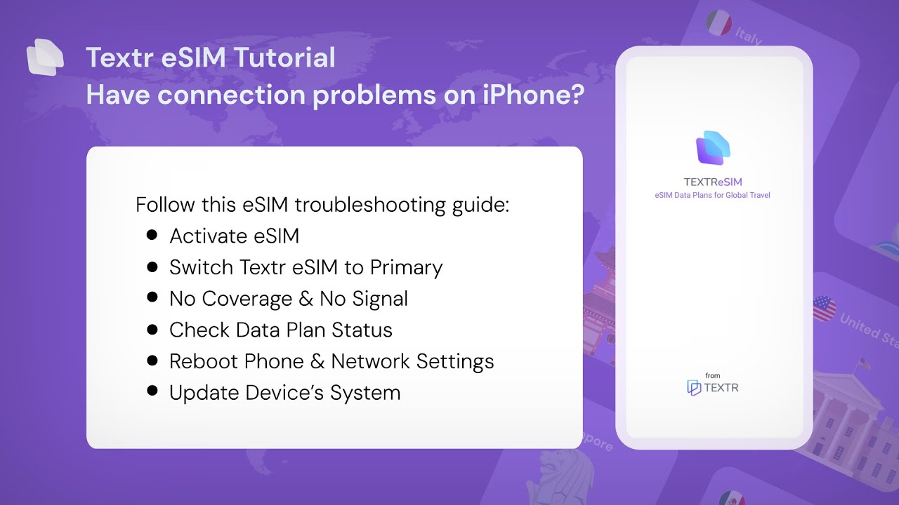 Textr ESIM Tutorial Complete Guide To How Fix ESIM Not Working On textr-esim-tutorial-complete-guide-to-how-fix-esim-not-working-on