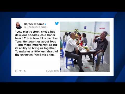 Video: Obama in Bourdain: Vse nenavadnosti kosila za 6 dolarjev