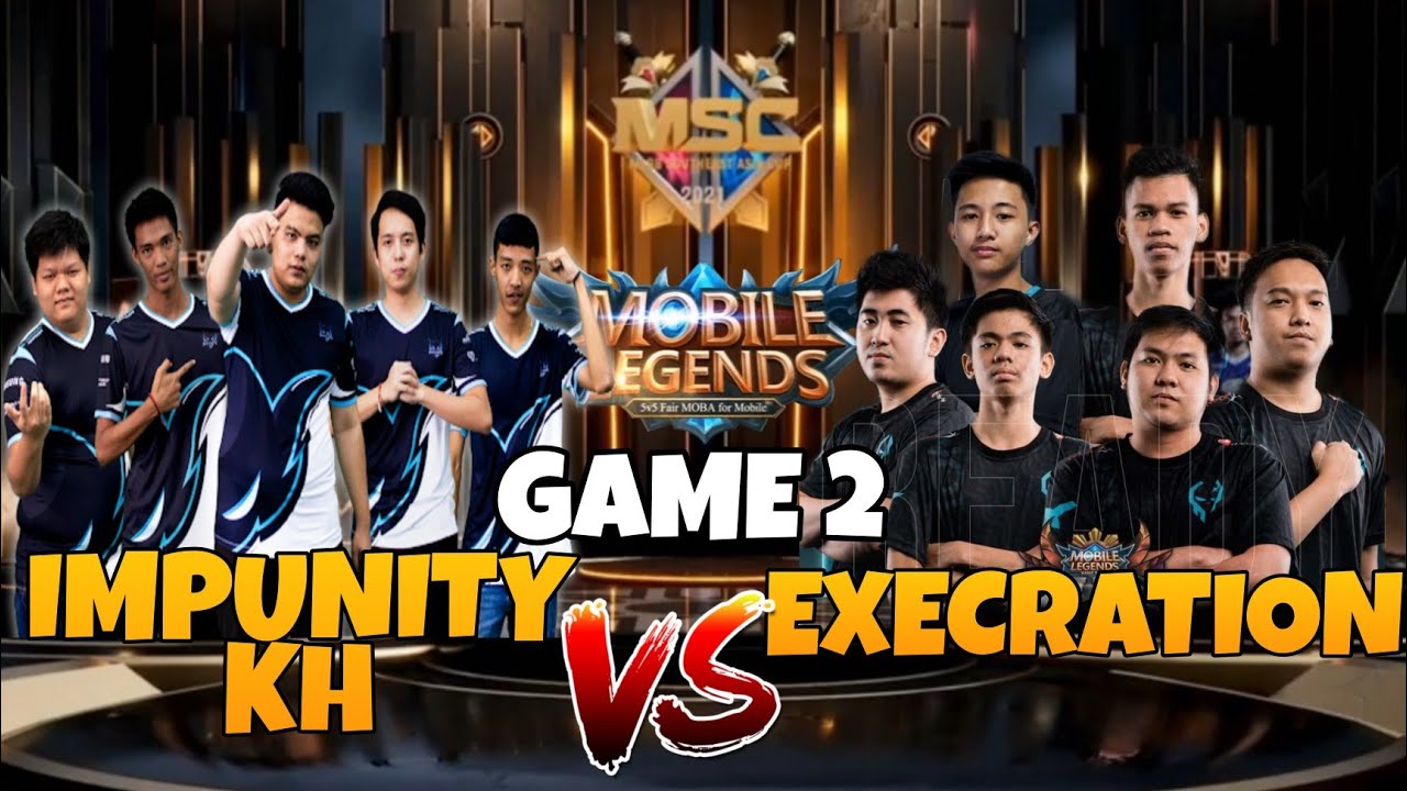 MSC PLAYOFFS DAY 2 || EXECRATION VS. IMPUNITY PH GAME 2 - YouTube
