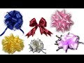 Ribbon flower bow, Top 5 Ribbon Bow || How to make a hair bow. Easy technique for make a ribbon bow