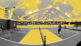 Saturday night shenanigans (mixed doubles)