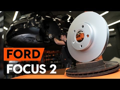 Wie FORD FOCUS 2 (DA) Bremsscheiben vorne wechseln [TUTORIAL AUTODOC]