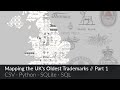 Mapping the UK's oldest trademarks // Part 1: Preparing data with SQLite and Python