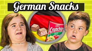 KIDS EAT GERMAN SNACKS | Kids Vs. Food