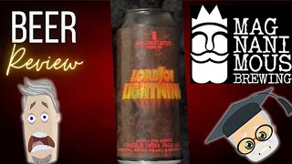 Magnanimous Brewing BEER REVIEW 🍻🍻& Resident Culture: Lord of Lightning ⚡️⚡️⚡️#beer #beerreview