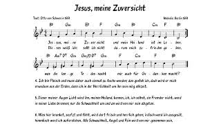 Jesus, meine Zuversicht (Klavier)