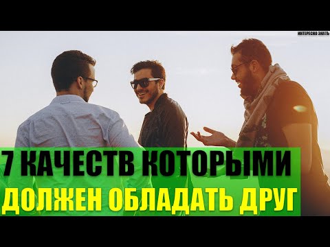 7 качеств которыми должен обладать настоящий друг