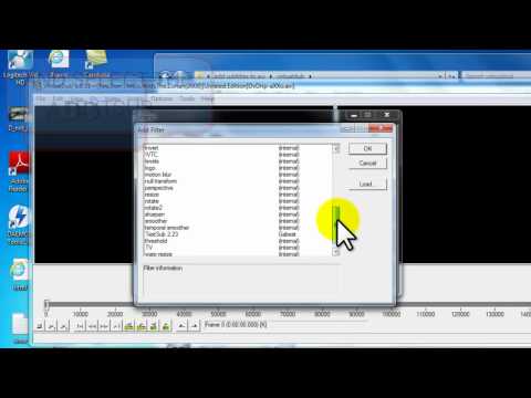 HOW TO EMBED SUBTITLES TO AVI(EASY)