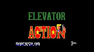 Elevator Action Review for the Amstrad CPC by John Gage