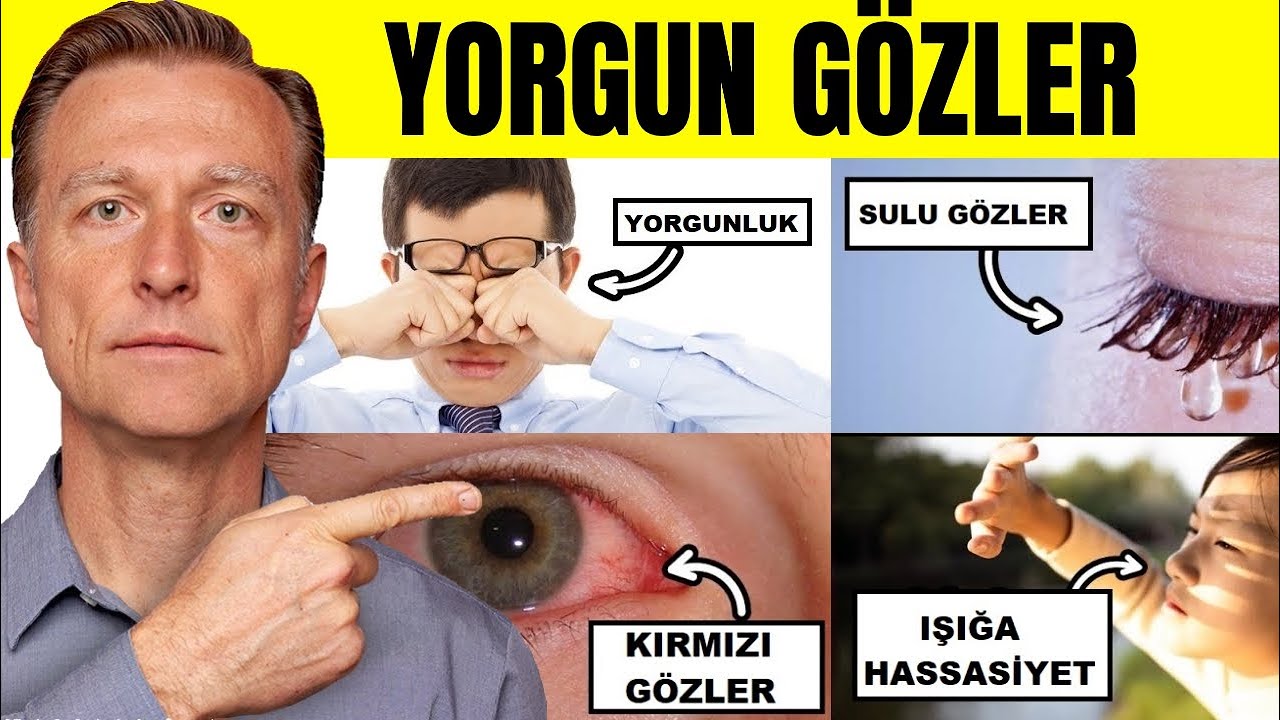 Gözleriniz Yorgun mu? İşte Eksik Olan Vitaminler | Dr.Berg Türkçe