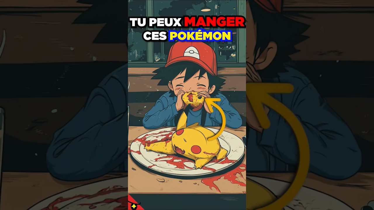QUELS SONT LES POKÉMON QUE TU PEUX MANGER ? 🍖🍽👩‍🍳