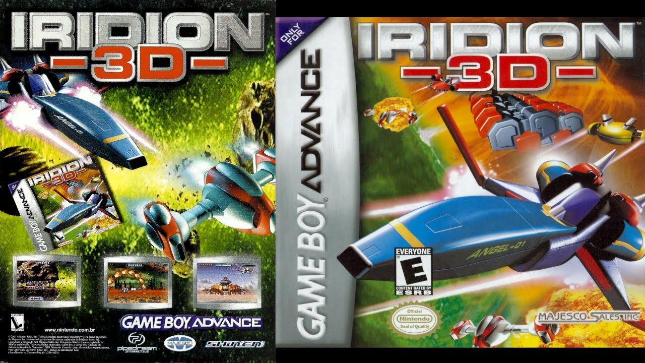 新品未開封　シュリンク付き　iridion 3D イリディオン GBA 楽天市場】【中古】北米版 GBA Iridion 3D イリディオン3D