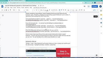 Jupyter notebooks vs Google Colab notebooks, upload/download GitHub, Google Drive