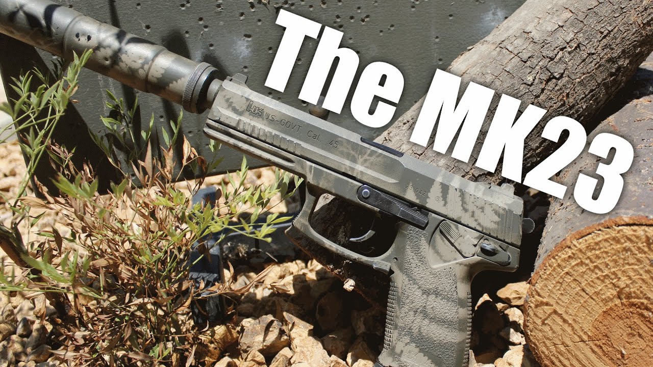 Airsoft Sniper Pistol | The MK23