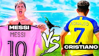 MESSI vs CRISTIANO ¡Epic Retos de Futbol! ⚽️