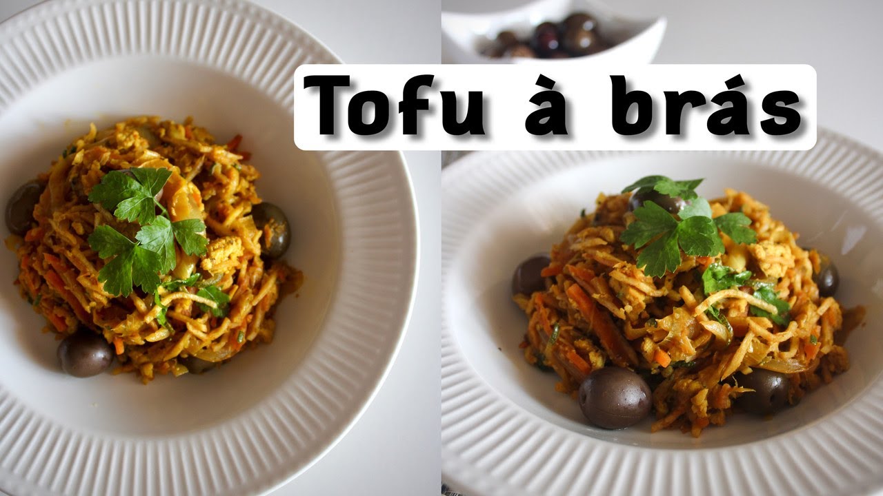 tofu à brás simples e rápido | vegan