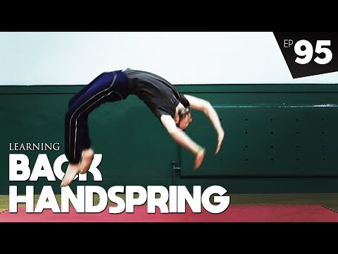 Learning BACK HANDSPRING | #capoeiraByMinho (Ep95)