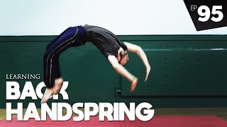 Learning BACK HANDSPRING | #capoeiraByMinho (Ep95)