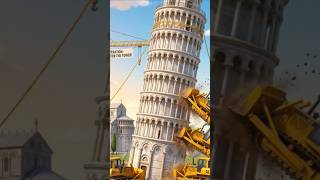 Straightening The Leaning Tower Of Pisa!