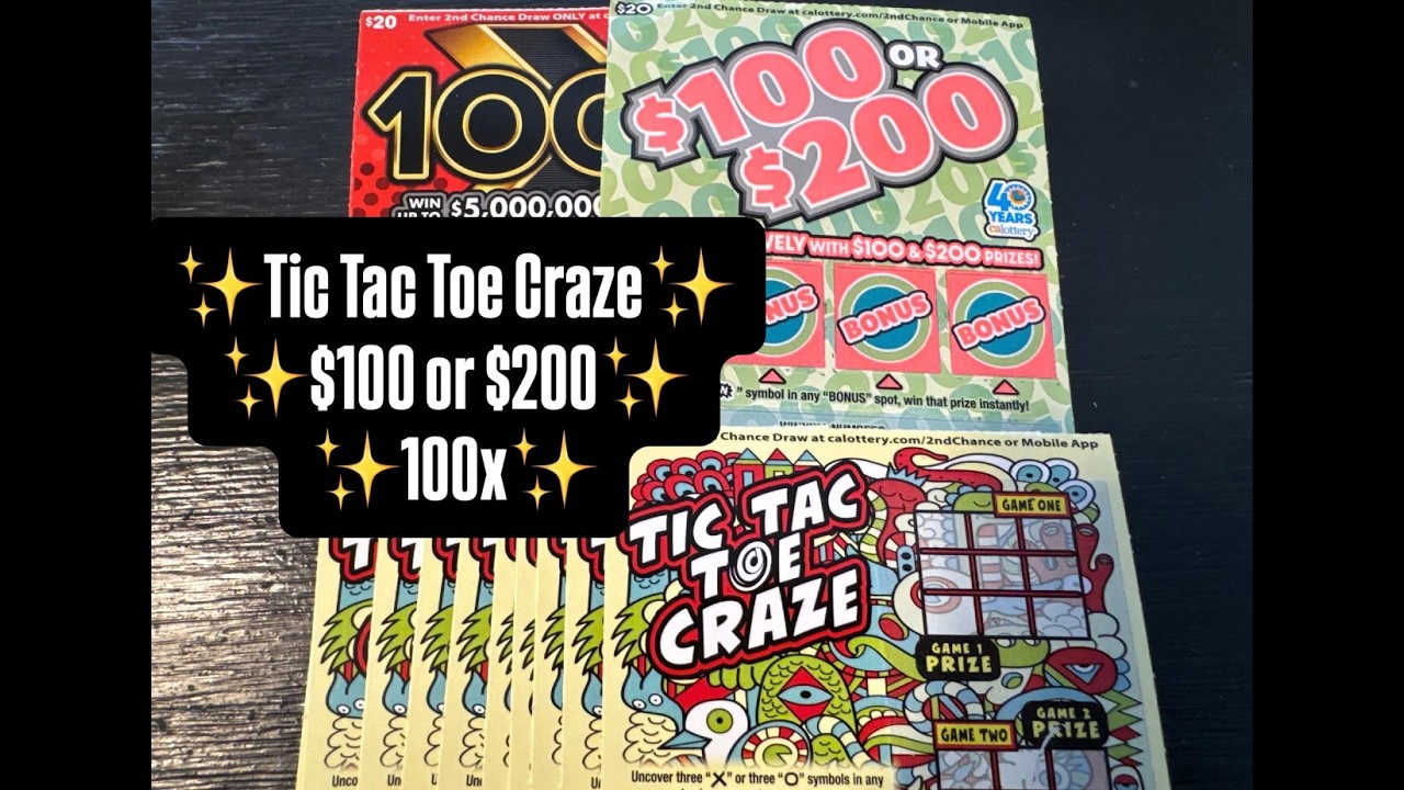 Mix!! California Lottery Scratchers #calottery - YouTube