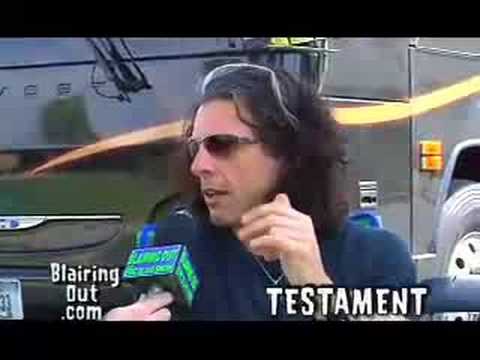 Testament's Chuck Billy & Alex Skolnick talk with ...