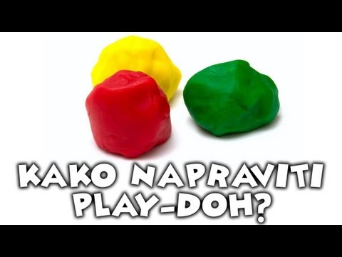Kako Napraviti Domaći Plastelin (Play-Doh)?