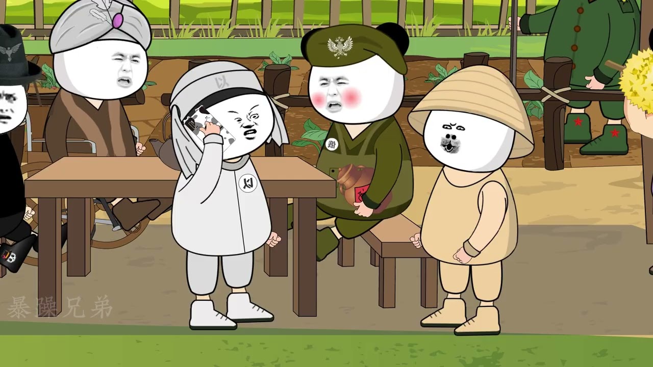 这膛炸的没毛病啊#搞笑 #动画 #脑洞大开 #意想不到的结局