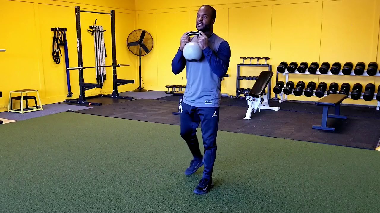 KB Goblet Squat to Alt Reverse Lunge - YouTube