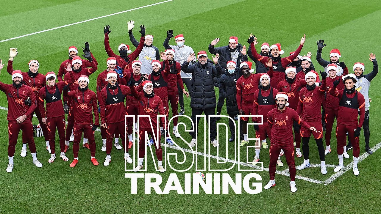 ⁣Inside Training: Festive spirit and pinpoint shooting as the Reds train on Christmas Eve