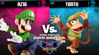 AZ16 vs tontu | Skövde Smash #32 Ultimate | Winners Quarter Final