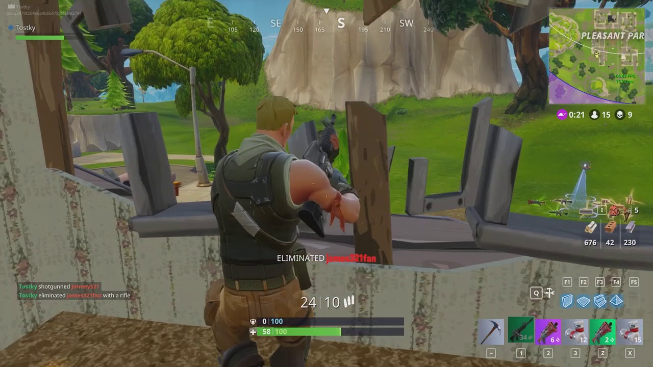 Fortnite Battle Royale: 13 Kill Squad Win (#11 never saw it coming)