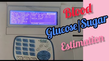 Blood Sugar/Glucose Estimation By Semiauto Analyser||How to Perform Sugar/Glucose Test||