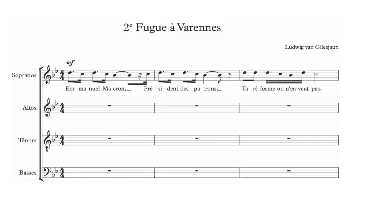 2e FUGUE A VARENNES (feat. les gilets jaunes) - YouTube