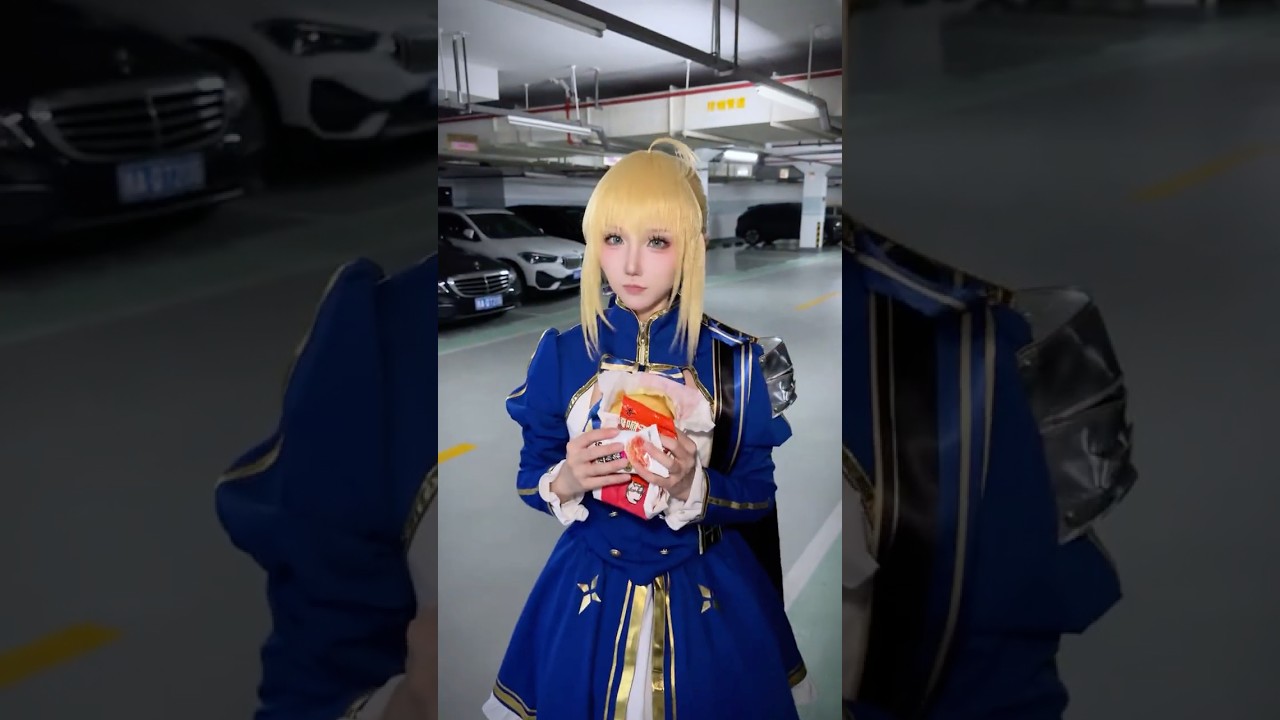 Saber #anime #game #fyp #honkaistarrail #starrail #fate #fgo #saber #cos #cosplay #cosplayer #girl