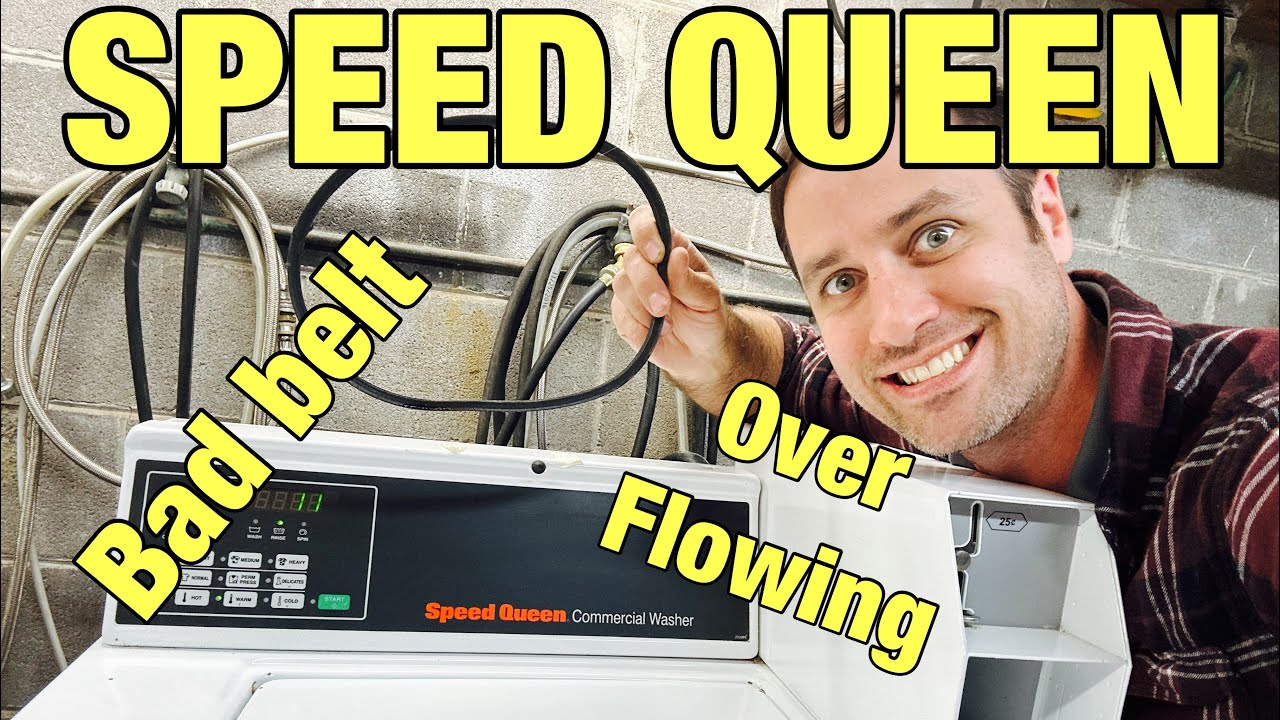 Speed Queen Washer Slinging Water Over the Top of The Tub & Leaking
