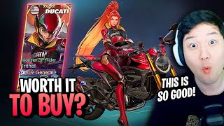 How much is Irithel Ducati Monster SP Rider New Skin? Review & Gameplay | Mobile Legends