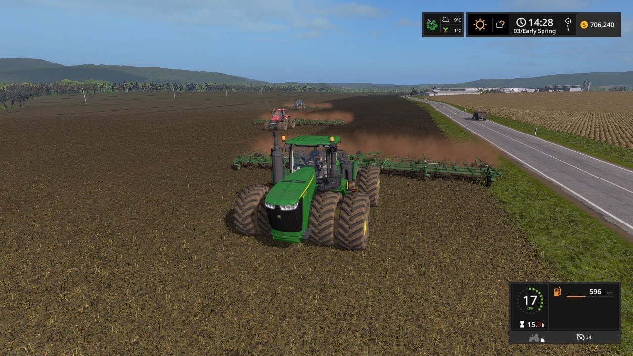 Farming simulator 17 Timelapse 