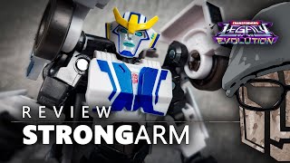 Transformers Legacy Strongarm Review deutsch