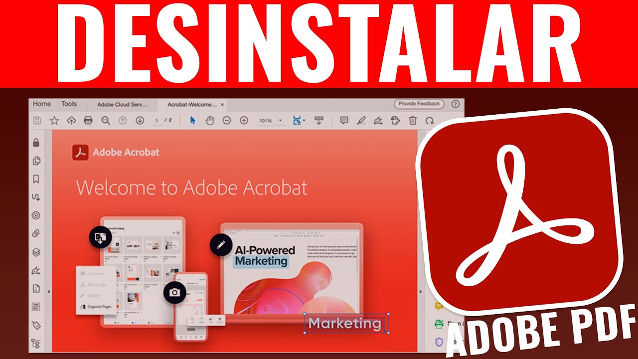 Como Desinstalar Adobe PDF/Adobe Acrobat Reader Sin Dejar Rastro