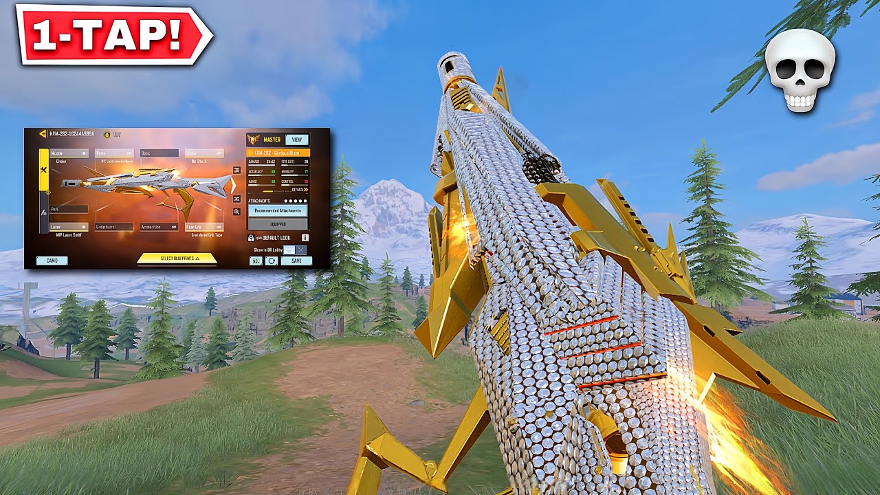 The Most Loved Shotgun Is Actually OVERPOWERED | Best 1-Tap KRM-242 Gunsmith CODM BR Gameplay