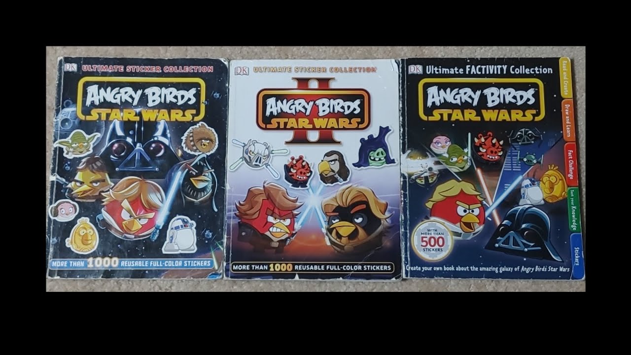 Angry Birds Star Wars Ultimate Sticker Collection Books Slideshow