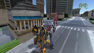 Optimus Prime Transformers Grand Robot Battle Game - Android Gameplay screenshot 5