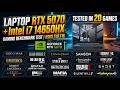 RTX 5070 Laptop Beast?! 😱 ASUS TUF F16 Gaming Benchmark ( Intel i7-14650HX) | Tested in 20 Games |